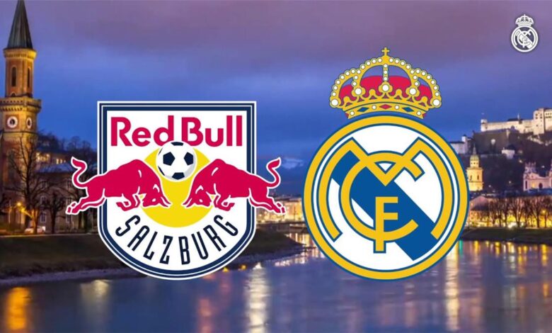 موعد مباراة ريال مدريد وسالزبورج في دوري أبطال أوروبا