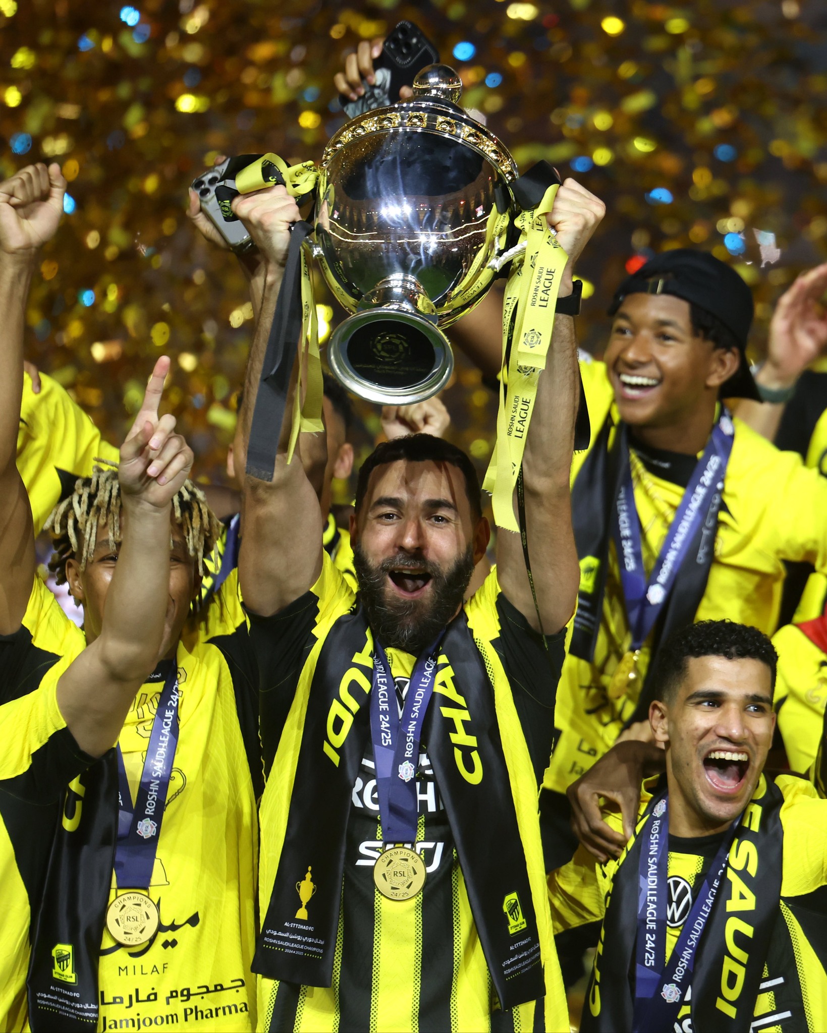 تتويج اتحاد جدة بالدوري السعودي