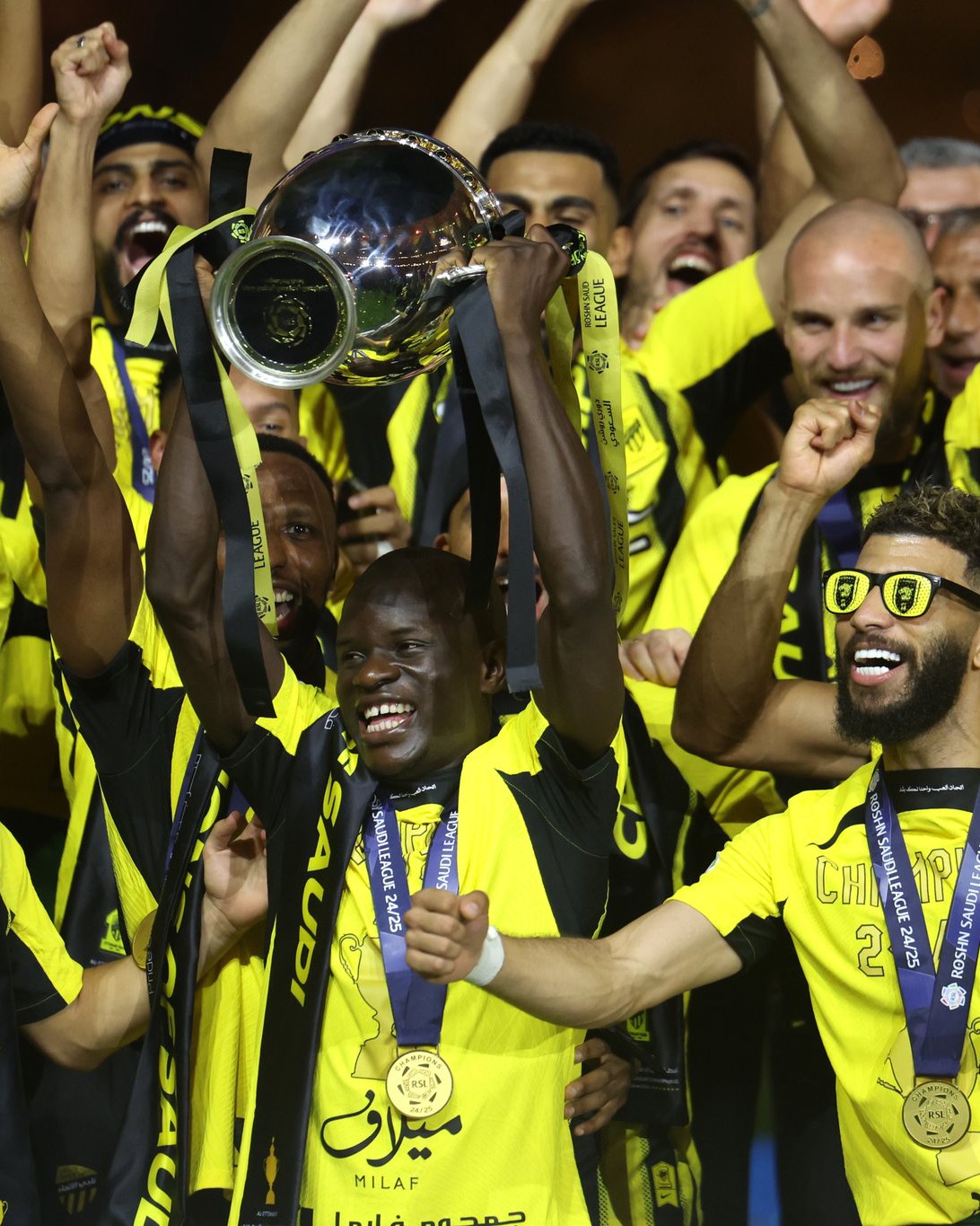 تتويج اتحاد جدة بالدوري السعودي