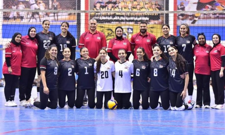 منتخب شابات الطائرة