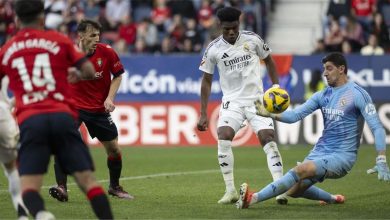 قائمة ريال مدريد لمباراة أوساسونا في الدوري الإسباني