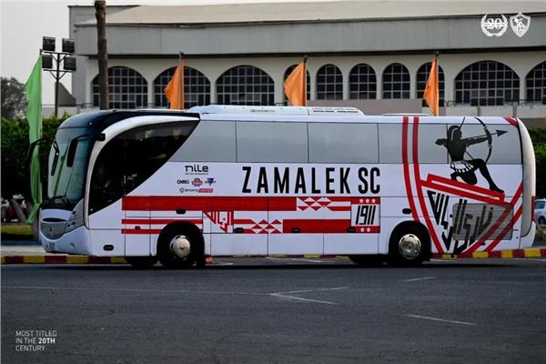 الزمالك يصل ستاد السلام استعدادًا لمواجهة زد
