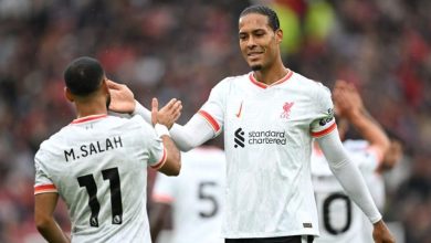 فان دايك يكشف موقف محمد صلاح مع ليفربول