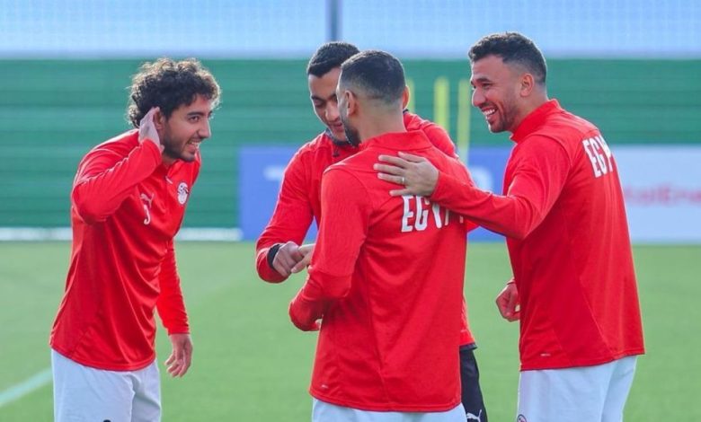 منتخب مصر يواصل استعداداته لمواجهة السنغال في نصف نهائي أمم إفريقيا