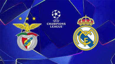 القناة الناقلة لمباراة ريال مدريد وبنفيكا في دوري أبطال أوروبا