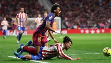 موعد مباراة برشلونة وأتلتيكو مدريد 