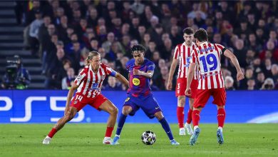 قائمة أتلتيكو مدريد لمباراة برشلونة في دوري أبطال أوروبا