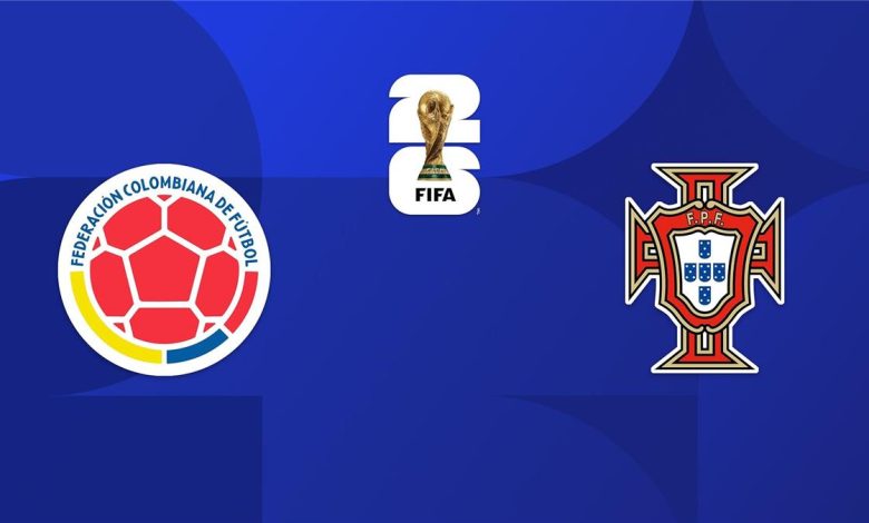 موعد مباراة البرتغال وكولومبيا