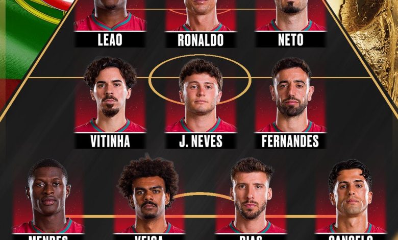 تشكيل منتخب البرتغال أمام إسبانيا