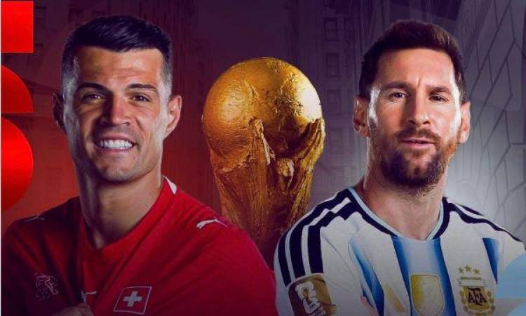 موعد مباراة الأرجنتين وسويسرا