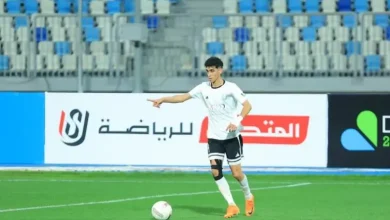 علي حمدي لاعب البنك الاهلي