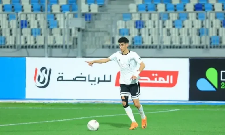 علي حمدي لاعب البنك الاهلي