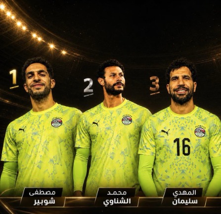 المهدي سليمان ومصطفى شوبير والشناوي